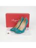 Roger Vivier 100% Leather Green Trumpet Pumps Size Size EU 35 1/2 - photo 1