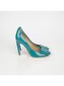 Roger Vivier 100% Leather Green Trumpet Pumps Size Size EU 35 1/2 - photo 3