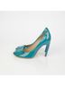 Roger Vivier 100% Leather Green Trumpet Pumps Size Size EU 35 1/2 - photo 5
