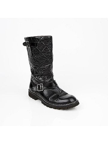 Chanel Biker Boots (view 2)