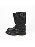 Chanel 100% Leather Black Biker Boots Size EU 39 - photo 4