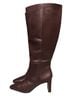 Sam Edelman 100% Leather Brown Burgundy Boots Size 10 - photo 4
