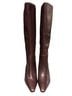 Sam Edelman 100% Leather Brown Burgundy Boots Size 10 - photo 2