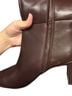 Sam Edelman 100% Leather Brown Burgundy Boots Size 10 - photo 9
