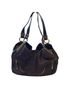 Michael Kors 100% Leather Solid Brown Gold Shoulder Bag One size - photo 1