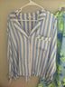 Anthropologie 100% Viscose Floral Blue Yellow Blouse Size XL - photo 4