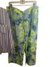 Anthropologie 100% Viscose Floral Blue Yellow Blouse Size XL - photo 2