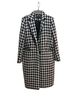 Ann Taylor Houndstooth Black White Coat Size L - photo 1