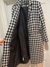Ann Taylor Houndstooth Black White Coat Size L - photo 4