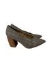 Jeffrey Campbell Plaid Multi Color Heels Size 9 - photo 3