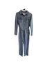 Anthropologie Blue Jumpsuit Size S - photo 1