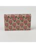 Prada 100% Leather Pink Heart Pattern Card Holder One size - photo 4
