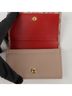 Prada 100% Leather Pink Heart Pattern Card Holder One size - photo 8