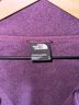 The North Face 100% Polyester Solid Purple Fleece Size L - photo 4