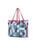 Louis Vuitton 100% Denim Blue Monogram Denim Patchwork Neverfull MM One size - photo 3