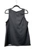 Lands' End Floral Black Blue Sleeveless Top Size L - photo 2