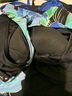 Lands' End Floral Black Blue Sleeveless Top Size L - photo 6