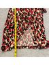 Boston Proper Leopard Print Red Tan Casual Dress Size 10 - photo 7