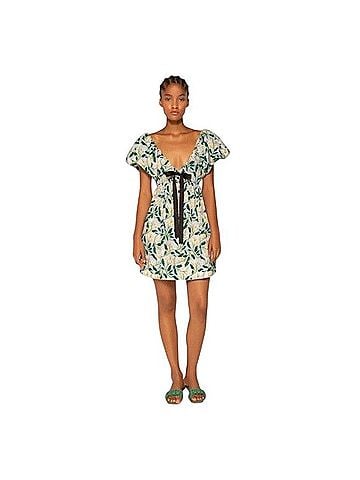 Agua by Agua Bendita Dos Gardenias Celeste Mini Dress 9665 Casual Dress (view 1)