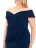 Xscape Blue Cocktail Dress Size 20 - photo 1