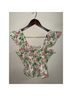 Hill House Floral White Pink Tank Top Size XL - photo 5