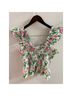 Hill House Floral White Pink Tank Top Size XL - photo 6