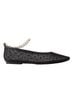Ann Taylor LOFT Polka Dots Black Flats Size 11 - photo 1
