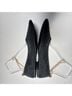 Ann Taylor LOFT Polka Dots Black Flats Size 11 - photo 8