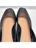 Ann Taylor LOFT Polka Dots Black Flats Size 11 - photo 5
