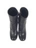 Prada 100% Leather Black Prada Platform Ankle Boots in  Black Leather Size EU 38 1/2 - photo 5