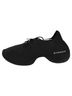 Givenchy 100% Leather Black Knit Sneakers Size Size EU 36 - photo 4