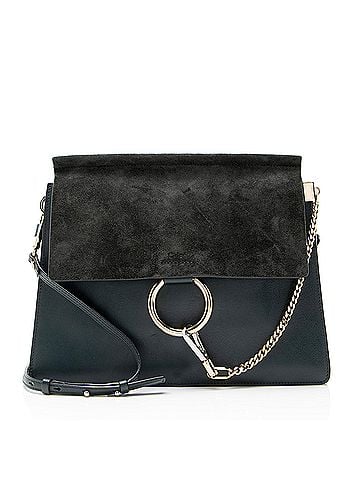 Chloé Chloe Calfskin Suede Faye Medium Shoulder Bag (view 1)