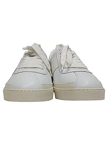 Tom Ford Tom Ford Bannister Sneakers in White Leather (view 2)