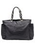 Tory Burch 100% Leather Black Tory Burch Chain Strap Detailed Tote Bag in Black Leather One size - photo 2