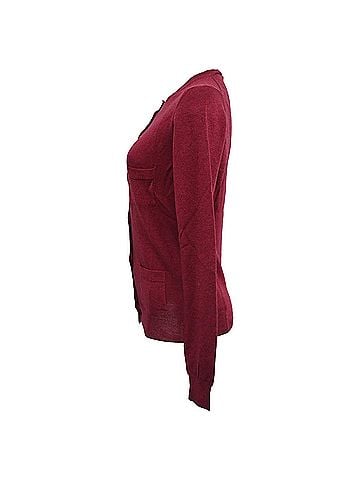Prada Prada Buttoned Cardigan in Red Cashmere  (view 2)