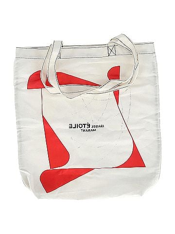Isabel Marant Étoile Isabel Marant Printed Tote in White Canvas (view 1)