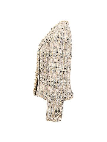IRO Iro Shavana Frayed-Edge Tweed Jacket In Multicolor Cotton (view 2)