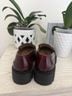 Sam Edelman Burgundy Black Flats Size 7 1/2 - photo 3