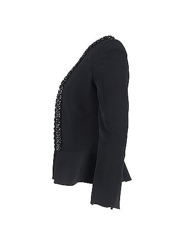 Stella McCartney Stella McCartney Embellished Blazer in Black Wool (view 2)