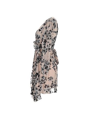 Philosophy Di Lorenzo Serafini  Philosophy by Lorenzo Serafini Floral Print Midi Dress in Multicolor Viscose (view 2)