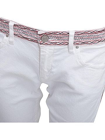 Isabel Marant Isabel Marant Etoile denim Red stitch detail jeans (view 2)