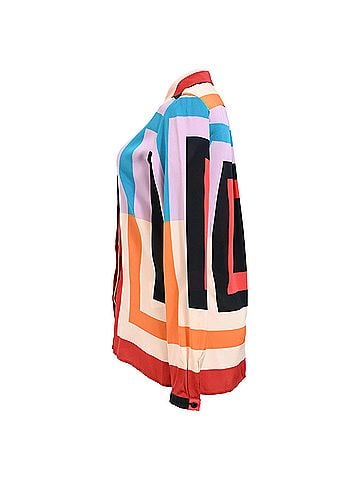 ETRO Etro Patterned Long-Sleeve Shirt in Multicolor Polyester (view 2)