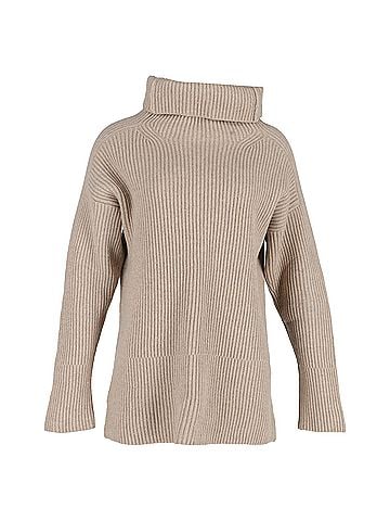 Joseph Joseph Oversized Sweater in Beige Wool (view 1)