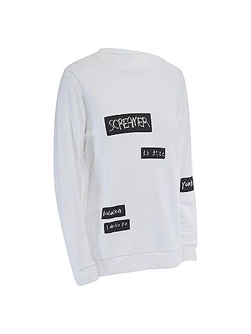 raf simons Raf Simons x Joyce abstract patchwork cotton sweater (view 2)