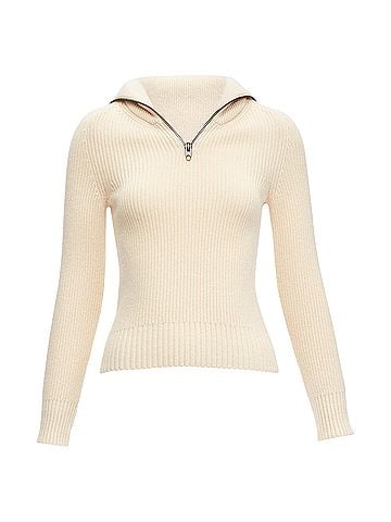 Petar Petrov Petar PEtrov cashmere half zip sailor collar sweater (view 1)