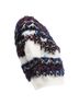 Chanel 100% Nylon Ivory Chanel fluffy lurex intarsia crystal cc cropped sweater Size 4 - photo 4