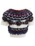 Chanel 100% Nylon Ivory Chanel fluffy lurex intarsia crystal cc cropped sweater Size 4 - photo 5