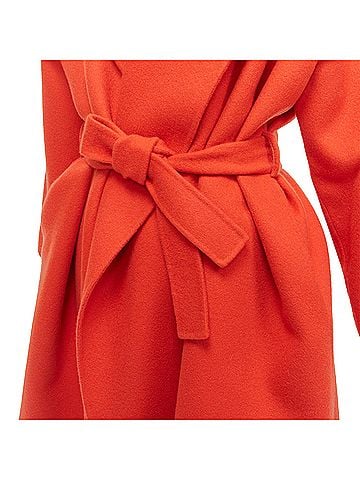 Bottega Veneta Bottega Veneta double face cashmere shawl collar belted coat (view 2)
