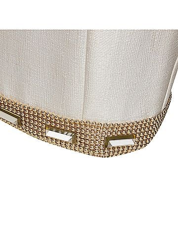 Versace Versace Bead Clear Crystal Embellished Hem Shift Dress (view 2)