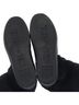 Chanel 100% Fur Fiber Black Chanel CC Logo Shearling Boots in Navy Blue Suede Size EU 36 - photo 7